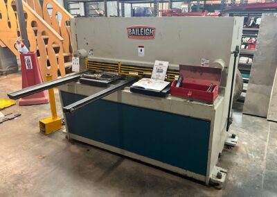 2013 baileigh hydraulic shear model sh - 5208hd