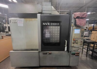 2013 mori seiki nvx 5100 ii-50 cnc vertical machining center