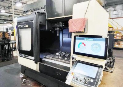 2015 dmg mori nvx 5100-50 cnc vertical machining center