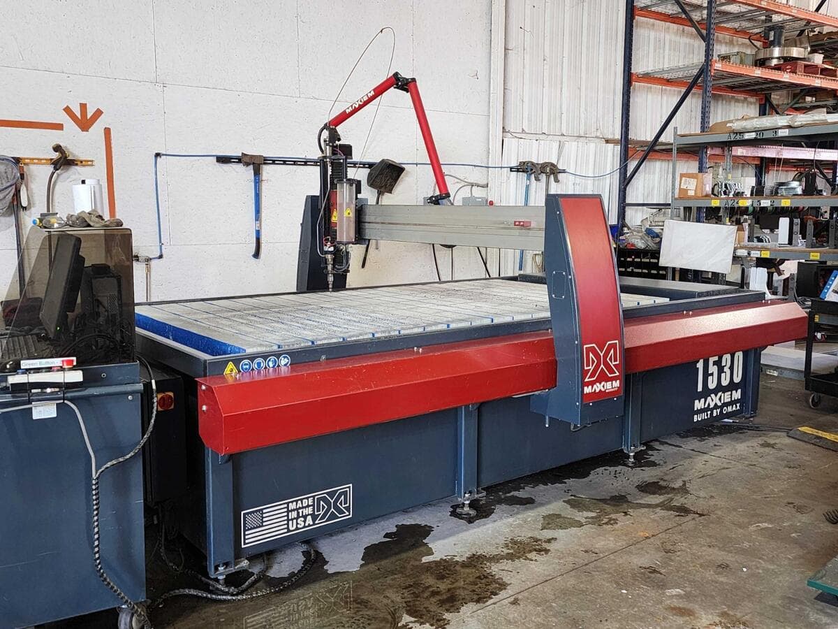 5'x10' Omax Maxiem 1530 CNC WaterJet