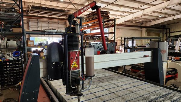 5'x10' Omax Maxiem 1530 CNC WaterJet
