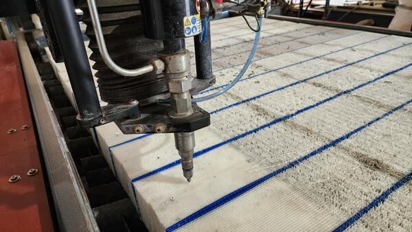 5'x10' Omax Maxiem 1530 CNC WaterJet
