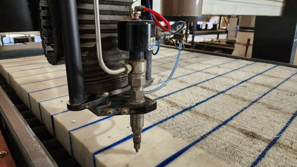 5'x10' Omax Maxiem 1530 CNC WaterJet