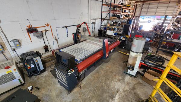 5'x10' Omax Maxiem 1530 CNC WaterJet