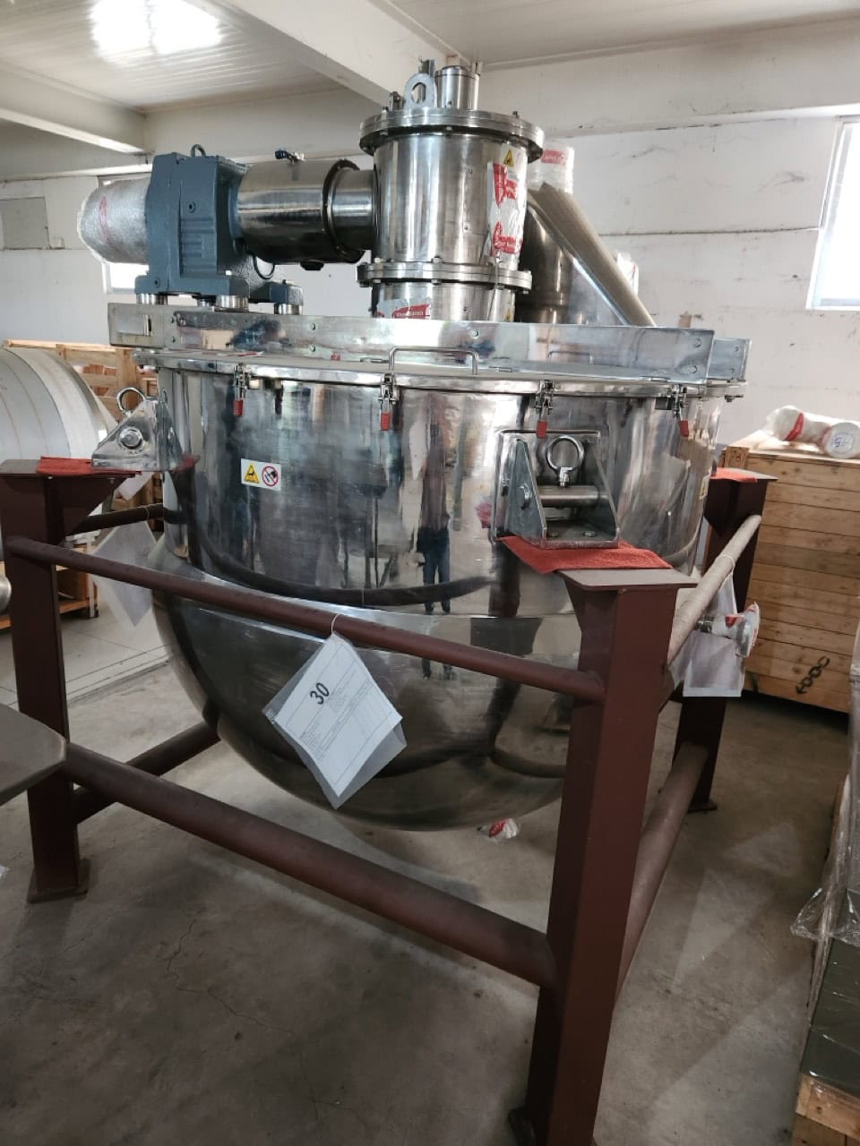 Heat and Control Complete Corn Tortilla Line, 2023 - Includes Processing Equipment, Masa Feeder and Sheeter, Toaster / Equilibrator, Frying Section, Seasoning Section - NEW IN CRATES