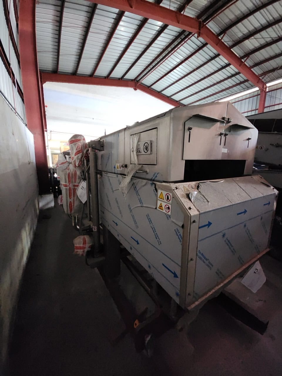 Heat and Control Complete Corn Tortilla Line, 2023 - Includes Processing Equipment, Masa Feeder and Sheeter, Toaster / Equilibrator, Frying Section, Seasoning Section - NEW IN CRATES - Image 5