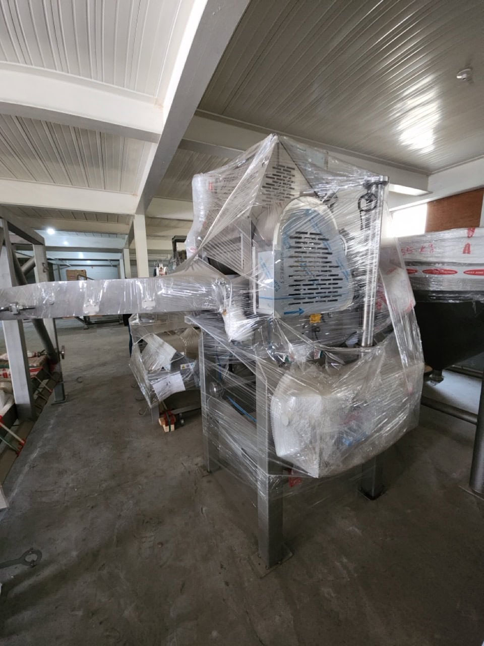 Heat and Control Complete Corn Tortilla Line, 2023 - Includes Processing Equipment, Masa Feeder and Sheeter, Toaster / Equilibrator, Frying Section, Seasoning Section - NEW IN CRATES - Image 7