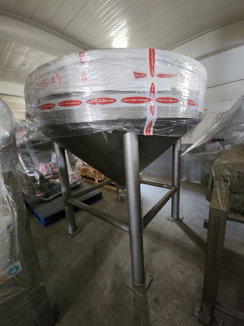 Heat and Control Complete Corn Tortilla Line, 2023 - Includes Processing Equipment, Masa Feeder and Sheeter, Toaster / Equilibrator, Frying Section, Seasoning Section - NEW IN CRATES - Image 10