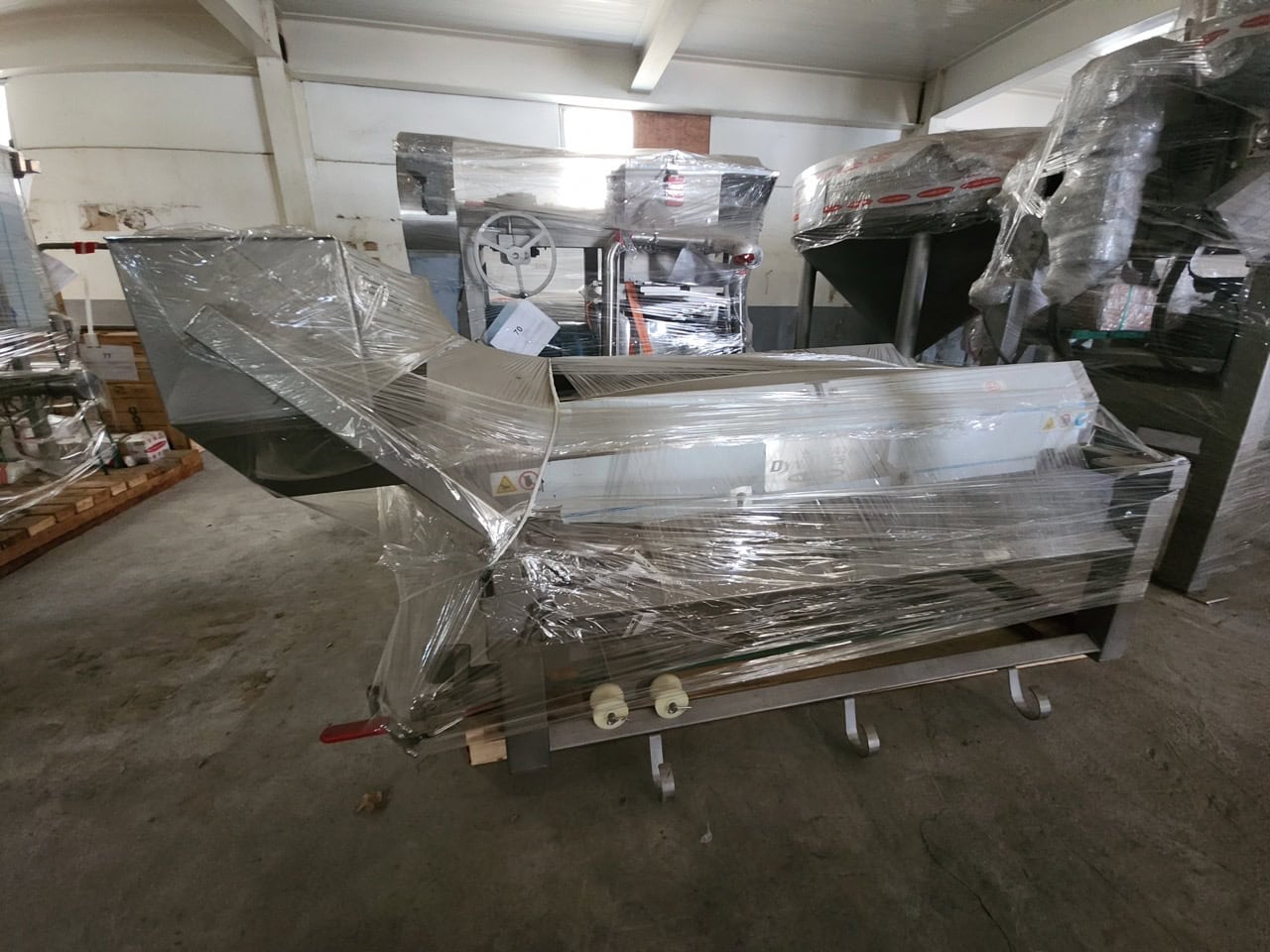 Heat and Control Complete Corn Tortilla Line, 2023 - Includes Processing Equipment, Masa Feeder and Sheeter, Toaster / Equilibrator, Frying Section, Seasoning Section - NEW IN CRATES - Image 11
