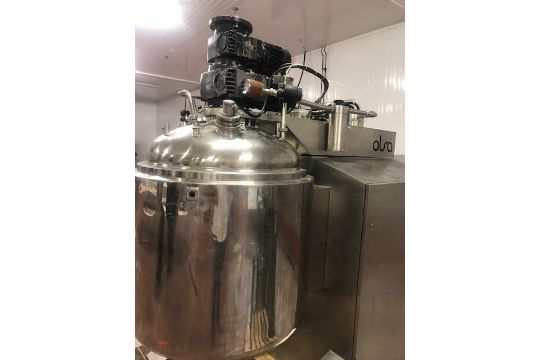 132 Gallon Olsa Stainless Steel Vacuum Reactor