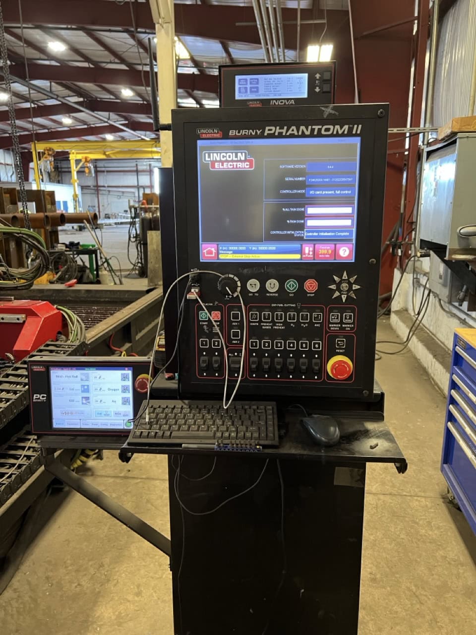 8' x 14' Lincoln Torchmate X-814-HD Plasma