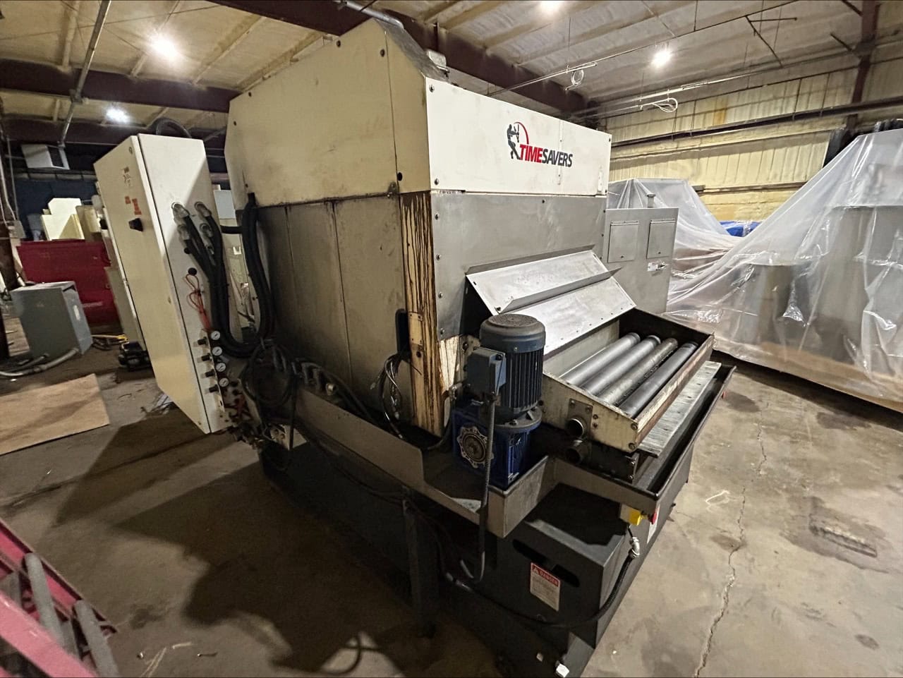 Timesaver Lynx 37MWT-DBB-60 Wide-Belt Wet Sander Deburring Machine