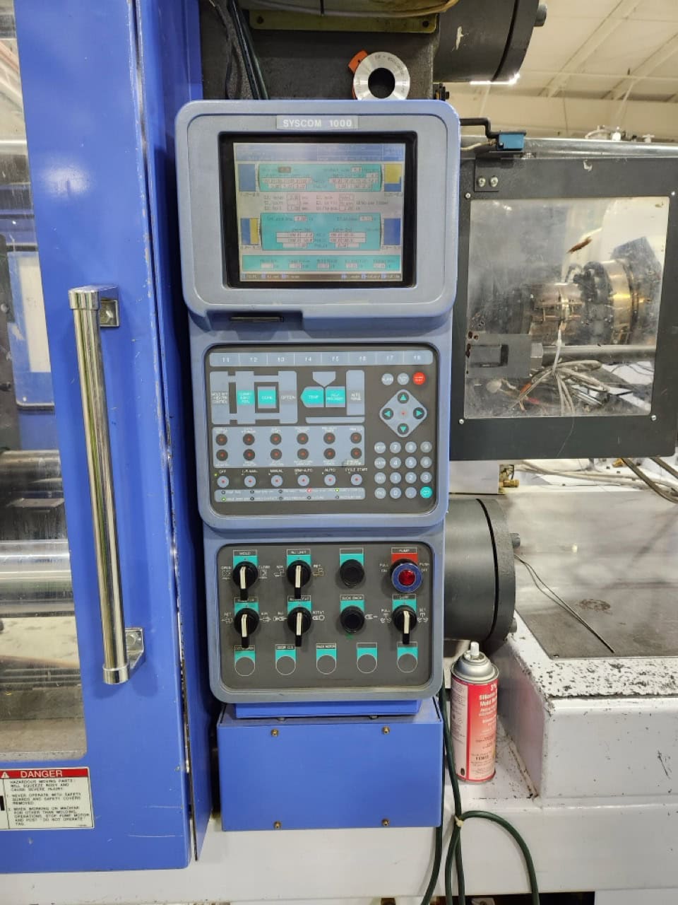385 Ton 34 Oz JSW J385EII-SPB Injection Molding Machine, 1998 - Image 3