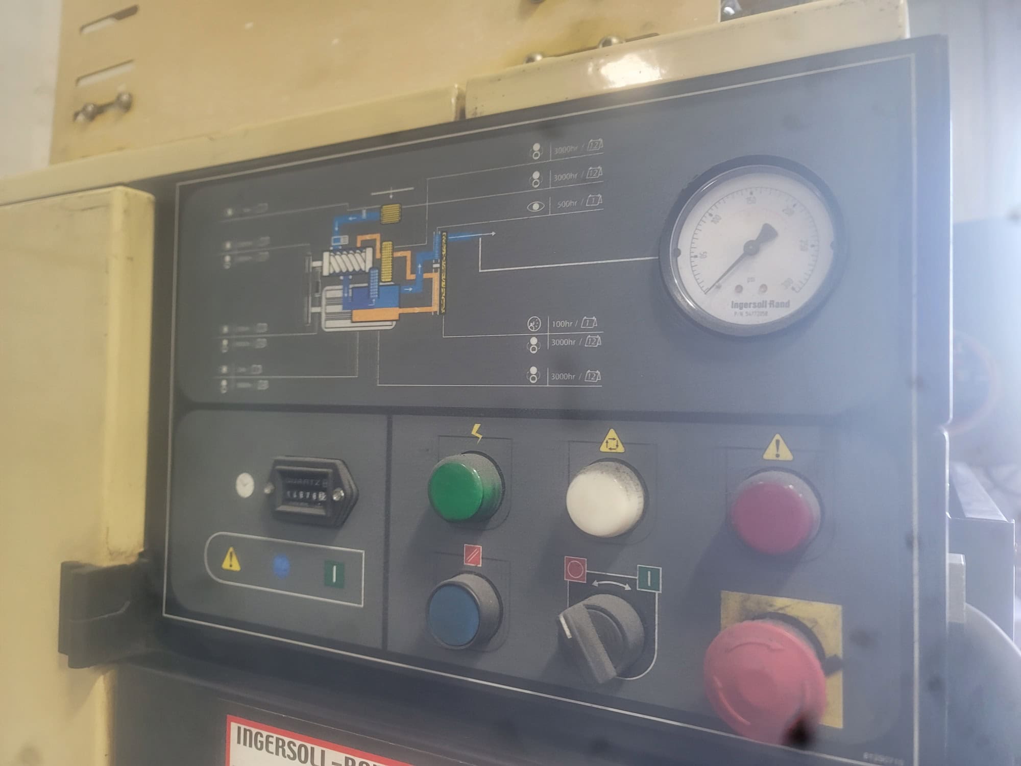 25 HP Ingersoll Rand UP6-25-125 Rotary Screw Air Compressor