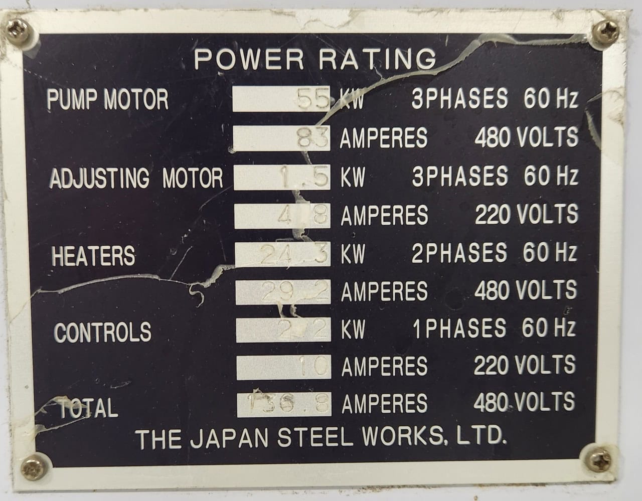 385 Ton 34 Oz JSW J385EII-SPB Injection Molding Machine, 1998 - Image 4