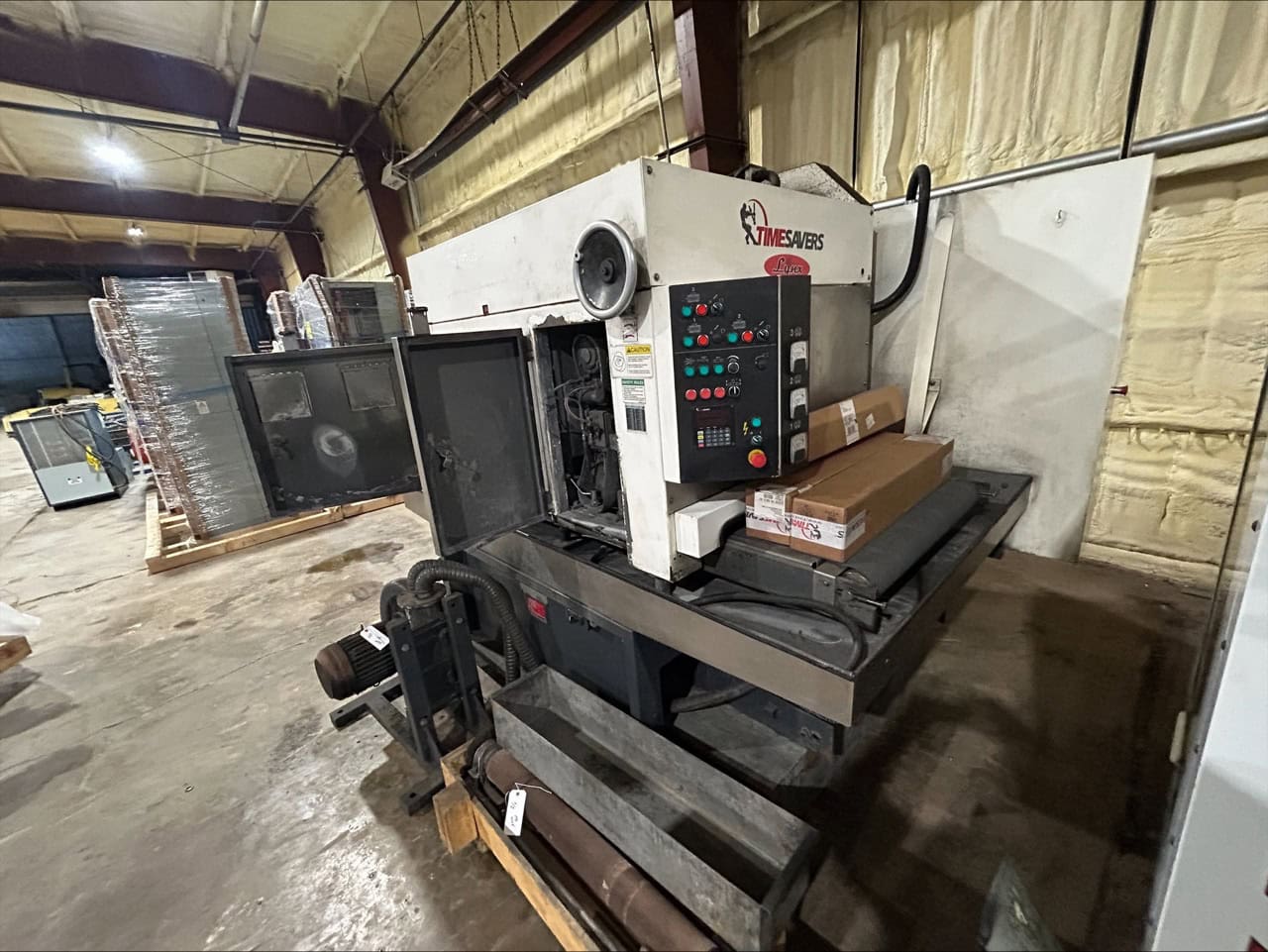 Timesaver Lynx 37MWT-DBB-60 Wide-Belt Wet Sander Deburring Machine
