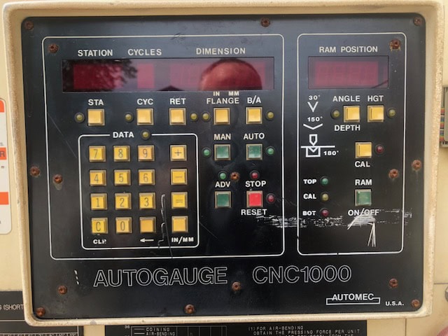 55 Ton x 8' Komatsu PHS 50x255 Hydraulic Press Brake