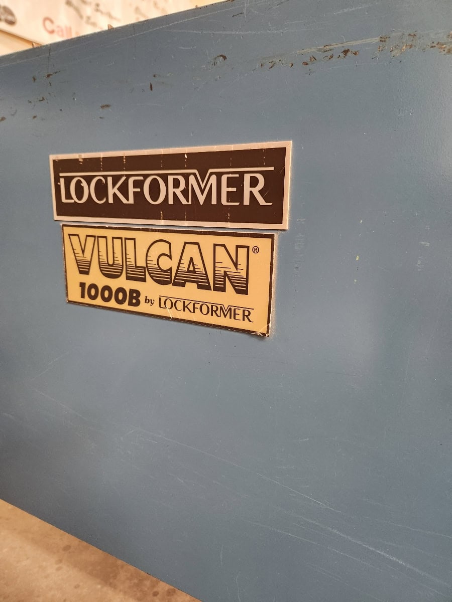 Lockformer Vulcan 1000B 5'x10' Plasma