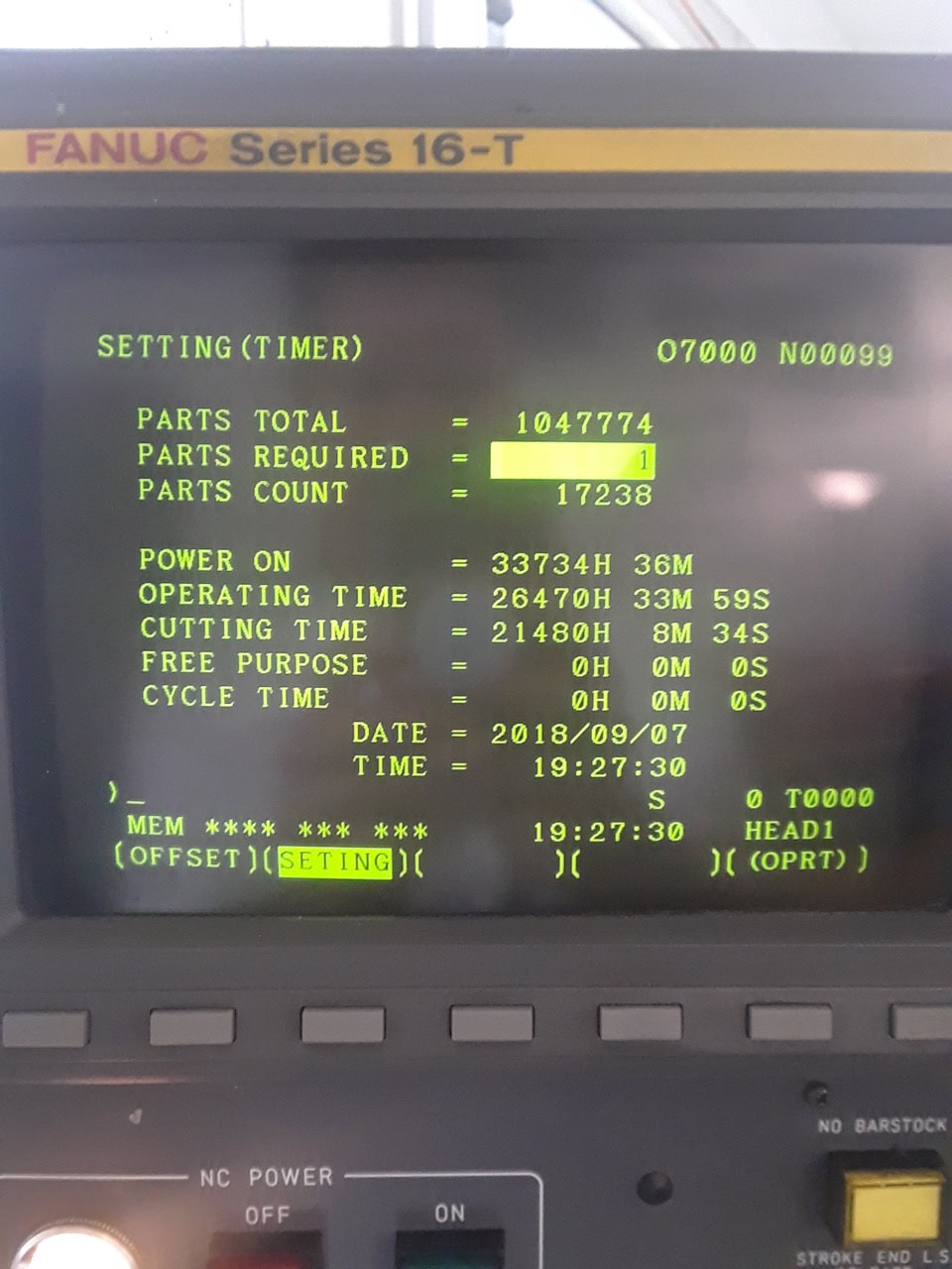 Star SW-7R CNC Swiss Lathe