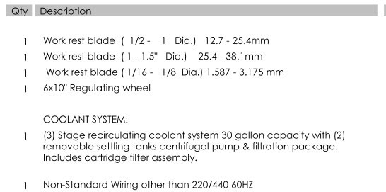 Glebar GT-610 Infeed/Thrufeed Centerless Grinder