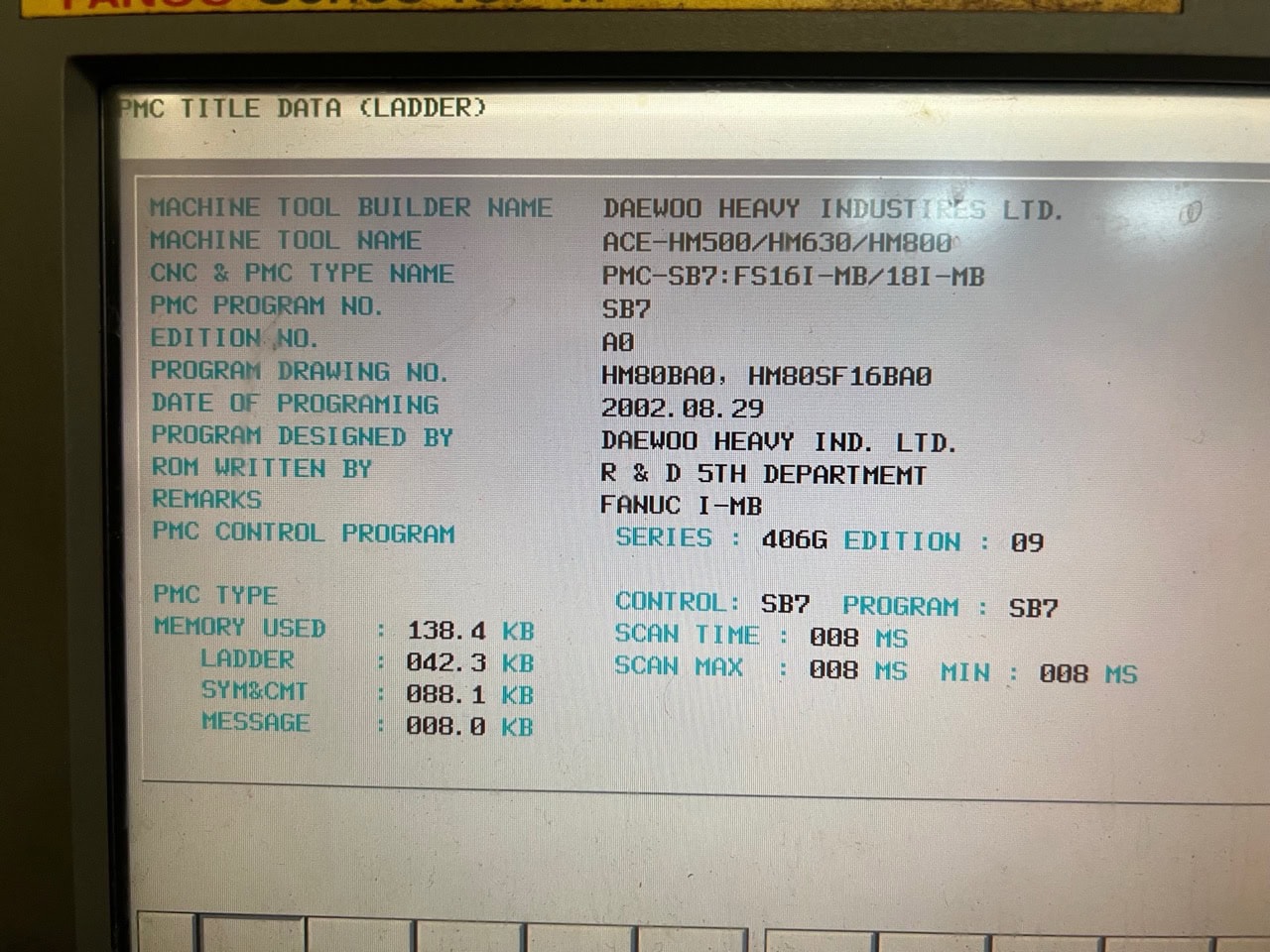 Daewoo DHM-500 HMC