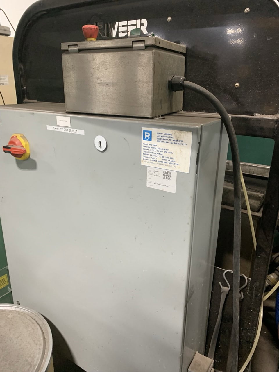 Riveer RTS 1000 Reclaiming Wash System