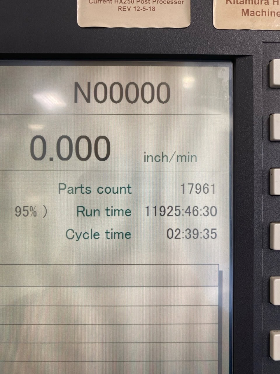 Kitamura HX250iG CNC HMC