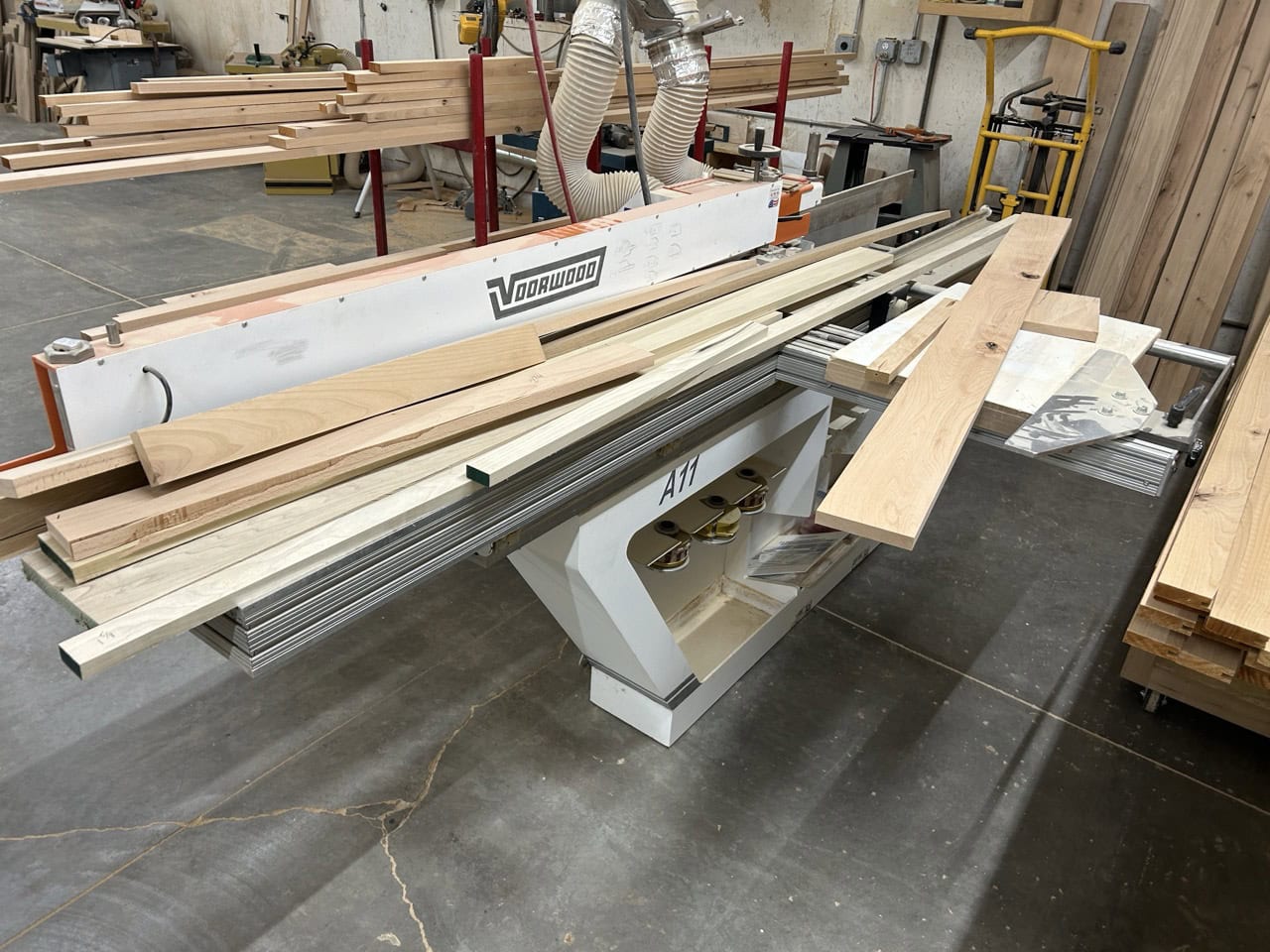 Voorwood A11 Table Shaper Sander