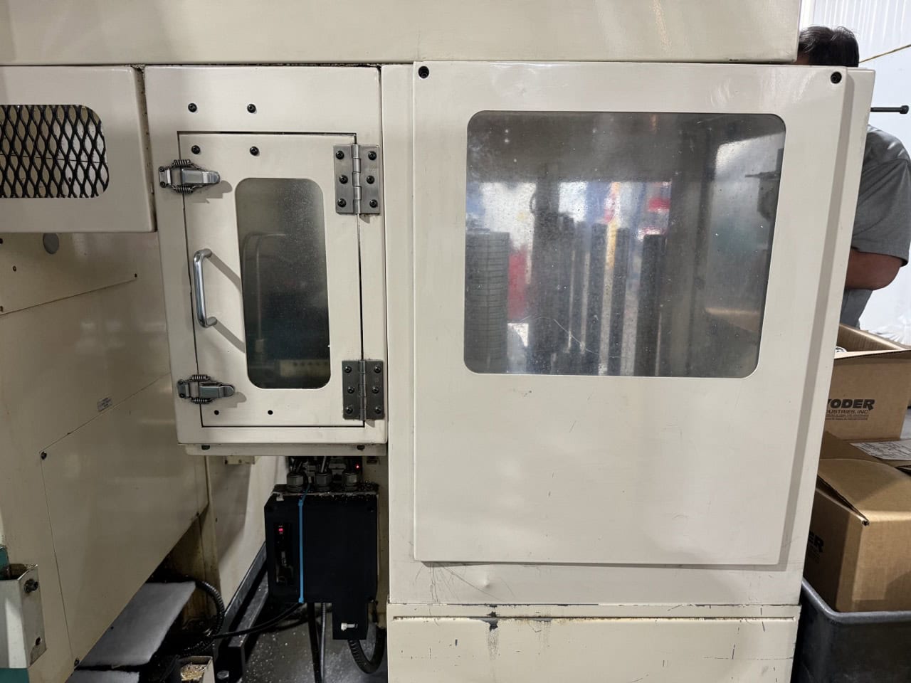 Murata MD120G Twin Spindle Gantry Loading Lathe