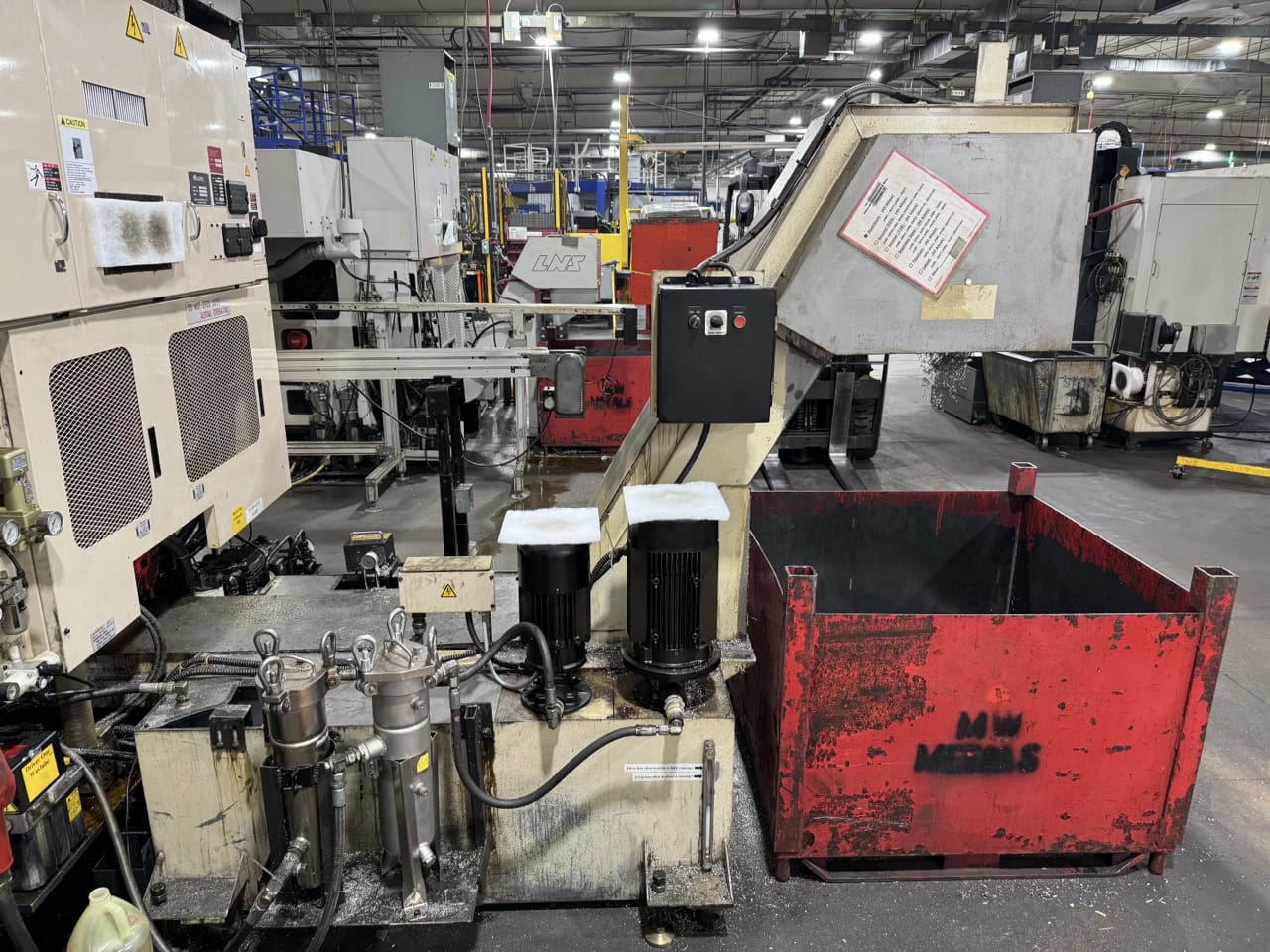 Murata MD120G Twin Spindle Gantry Loading Lathe