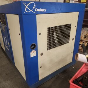 100 HP Quincy QGV-100 Variable Speed Air Compressor W/ Tank