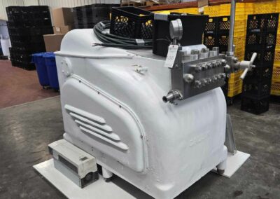 gaulin homogonizer 2500 kf-24 3p5 k24 frame with abb controller