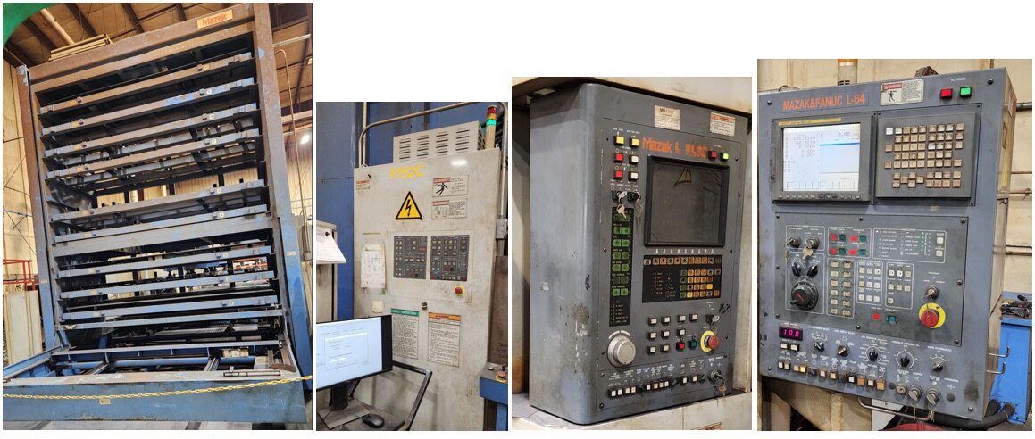(1) 5'x10' 1500 Watt Mazak CO2 Laser