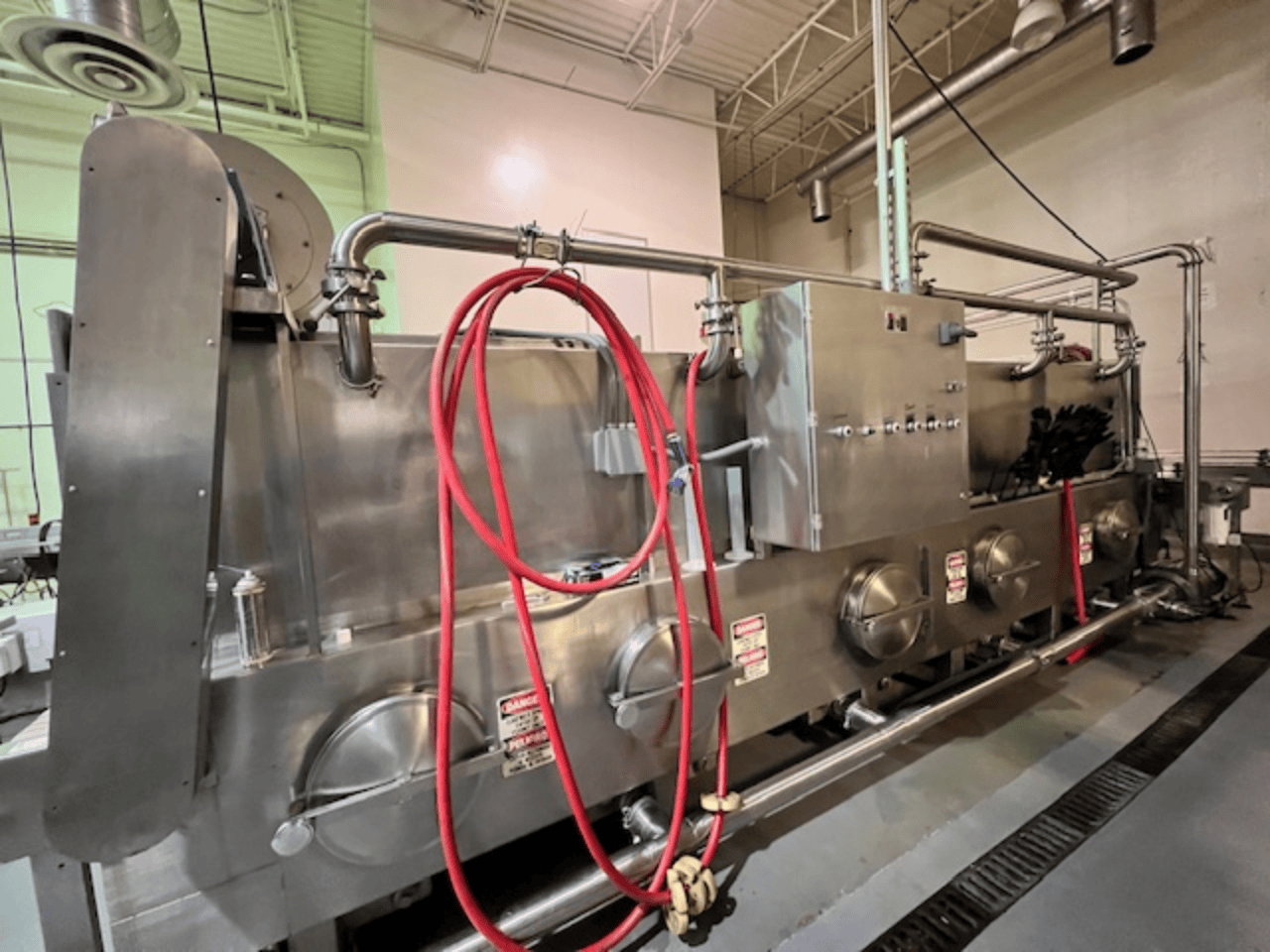 20' Beverage Spray Tunnel Chiller