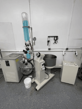 Hydrion Scientific: HMD-150 Wiped Film Distillation System w/ RE-550 Rotary Evaporator, 2019 - Image 2