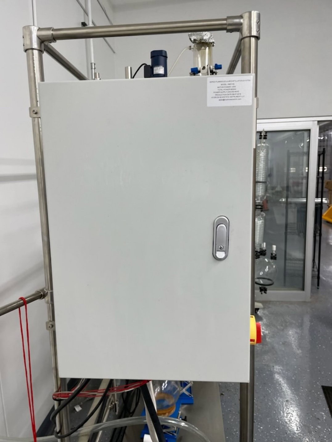 Hydrion Scientific: HMD-150 Wiped Film Distillation System w/ RE-550 Rotary Evaporator, 2019 - Image 4