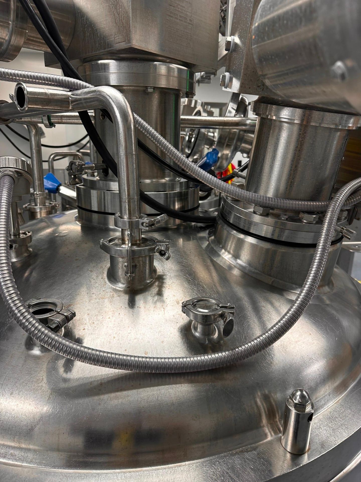 225 Gallon Holloway / Precision 316L Stainless Steel Reactor, 2019 - Dual Agitation, Sweep/Turbine - Image 6