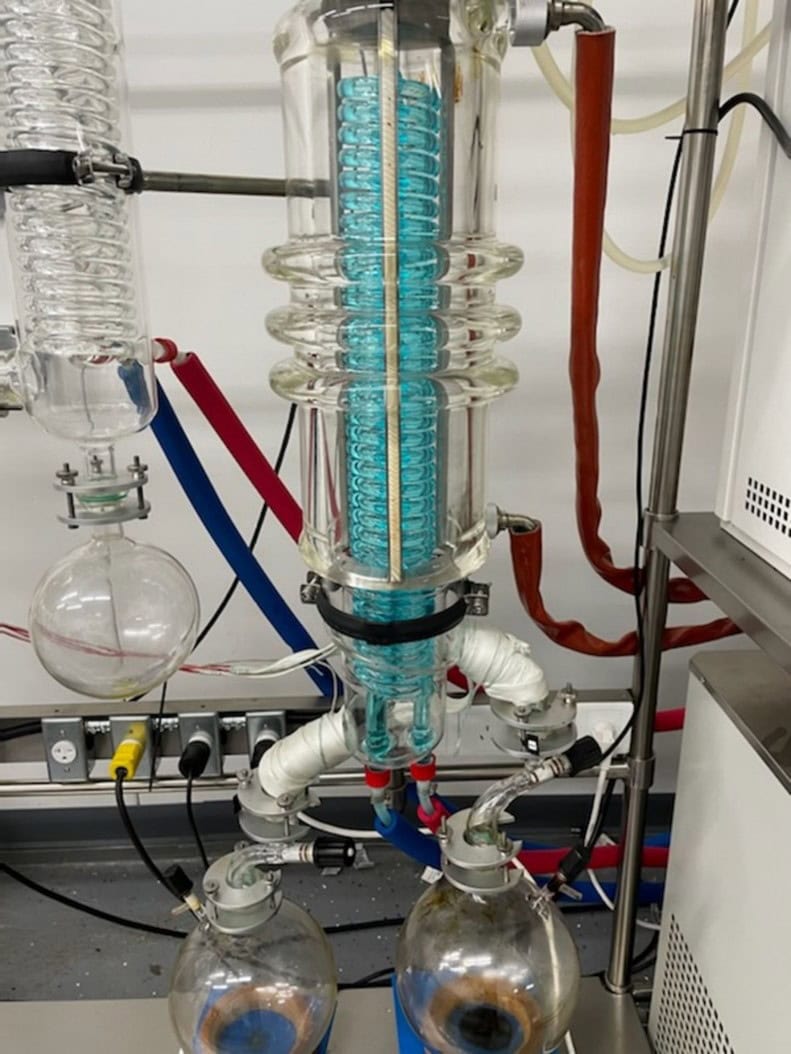Hydrion Scientific: HMD-150 Wiped Film Distillation System w/ RE-550 Rotary Evaporator, 2019 - Image 6