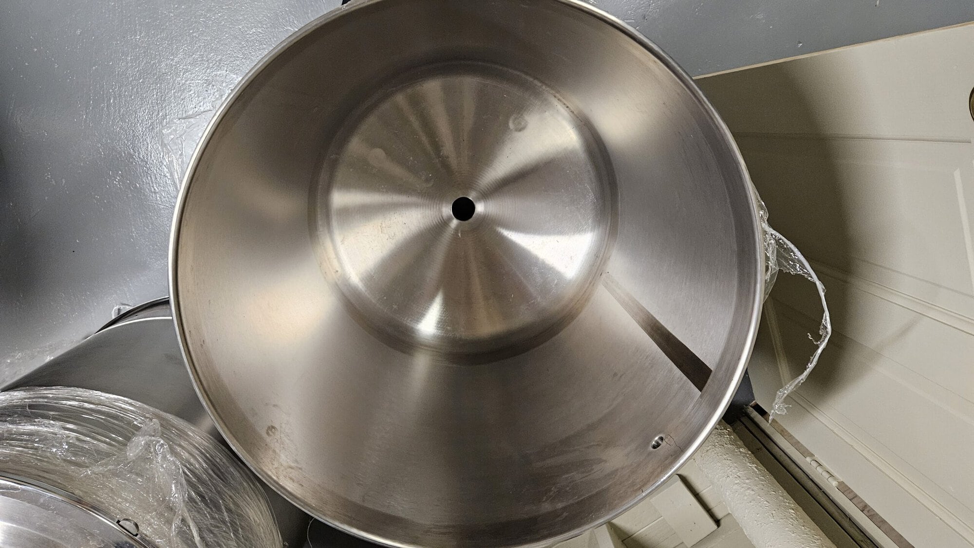 Muller Vispro 150L Stainless Steel Viscous Fluid Transfer Tanks. Set of 5 - NEVER USED - Image 6