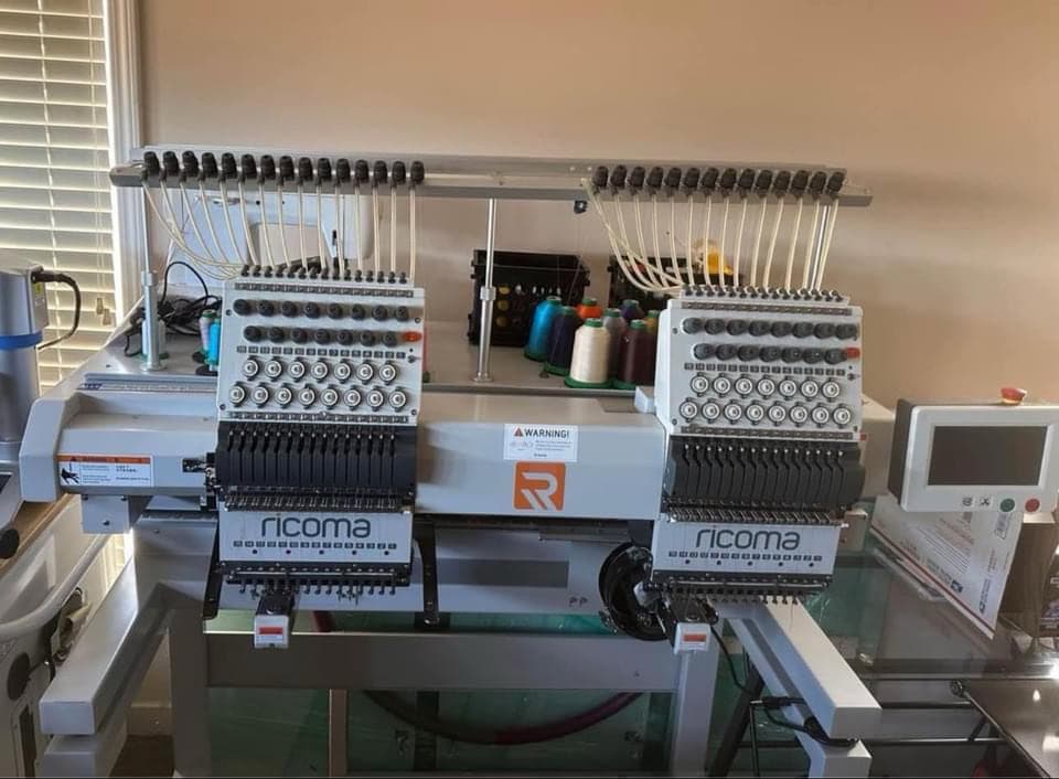 Ricoma MT-1502 Embroidery Machine, 2020