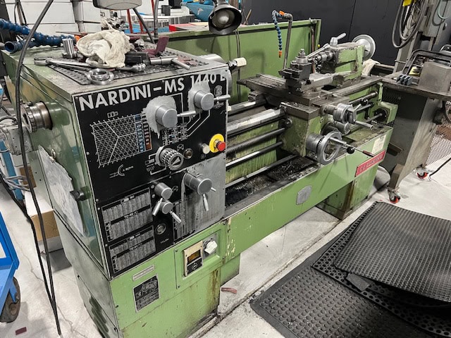 Clausing Nardini MS 1440E Engine Lathe, 1993