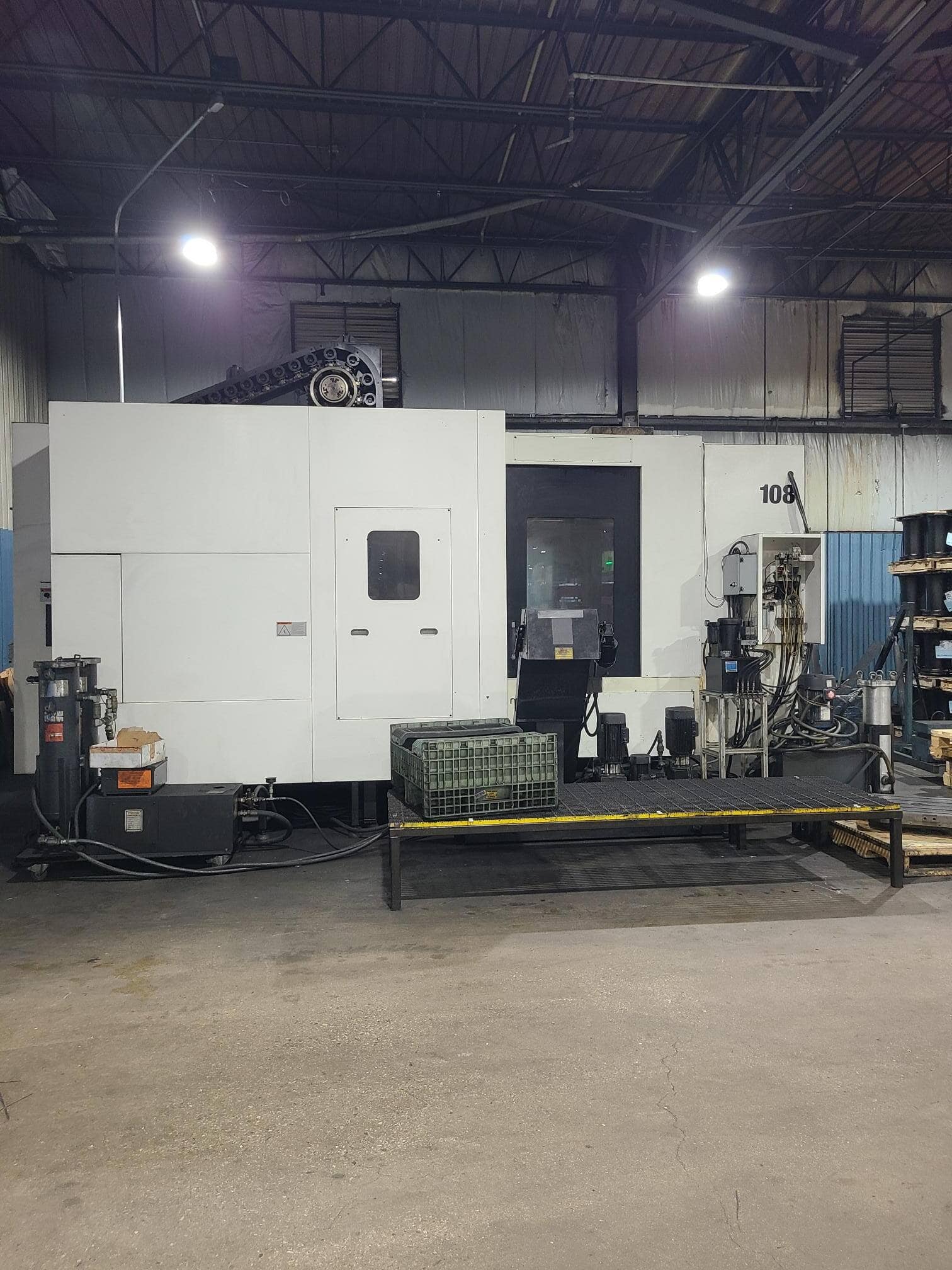 Mazak Orbitec 20/PC2 Horizontal CNC Lathe, 2012 - 2 pallet, 1,000 PSI CTS, Hydraulic fixturing, Robot Interface