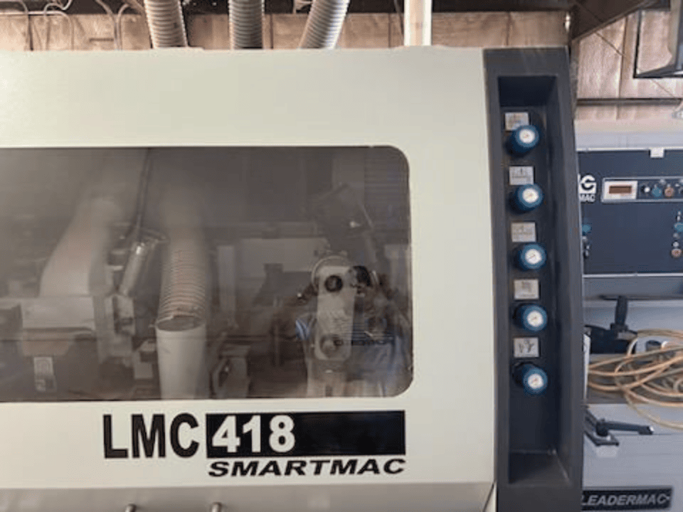 Leadermac LMC 418S Smartmac 8'' Wide - 4 Head Moulder, 2022