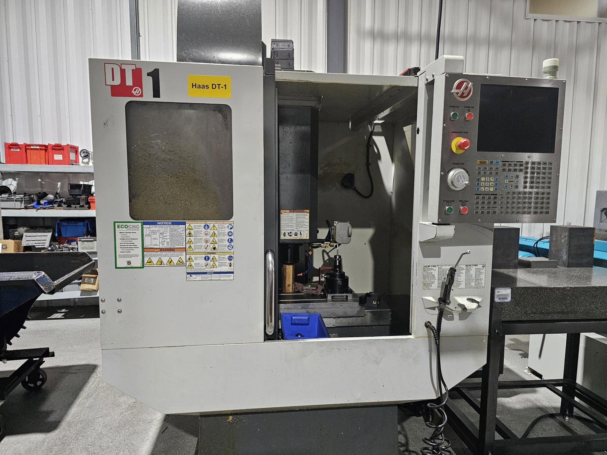 Haas DT-1 VMC, 2011 - TSC, WIPS, Rigid Tapping