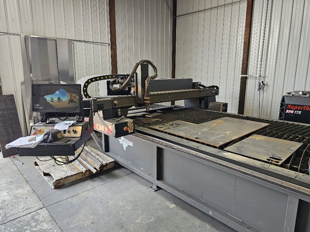 6' x 20' Lone Star Scout Plasma Table, 2022