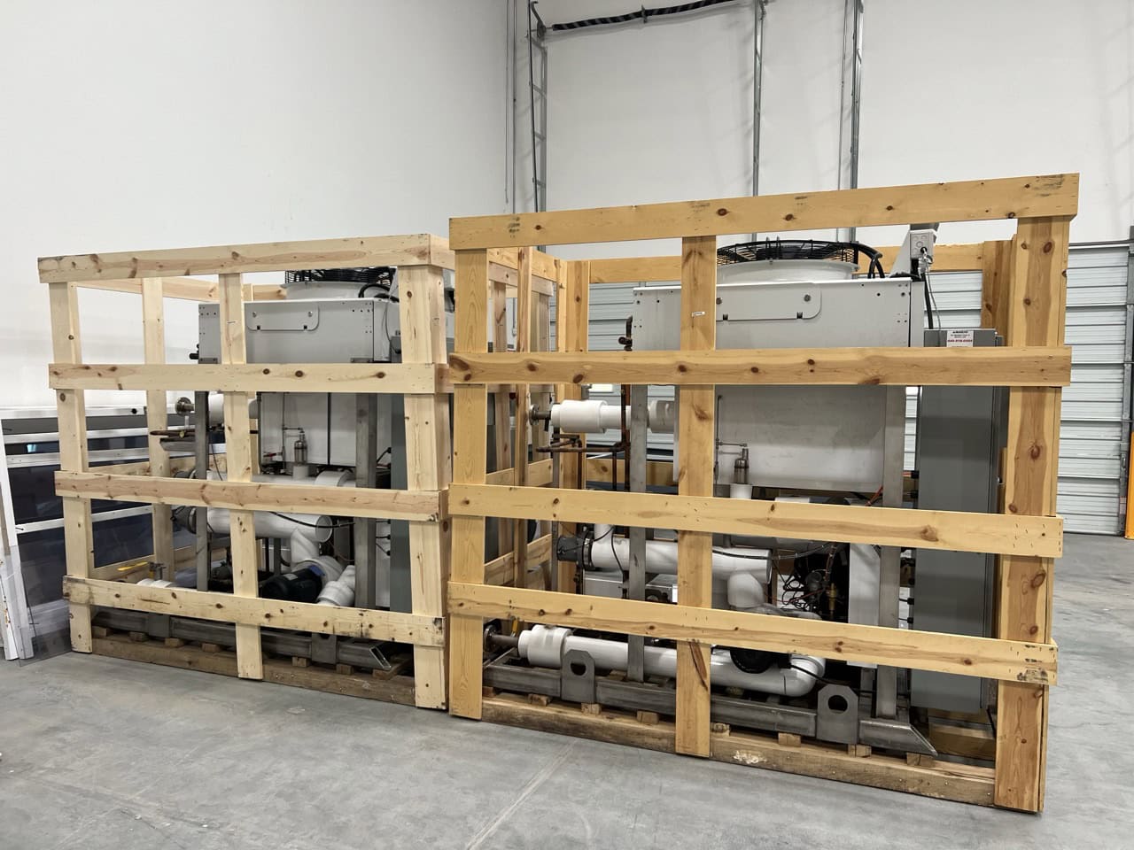 24 kW Budzar DSFA-1536-FCB-S1-SP, 2022 - Self Contained, Outdoor, Air Cooled Chiller - NEVER USED, NEW IN CRATE