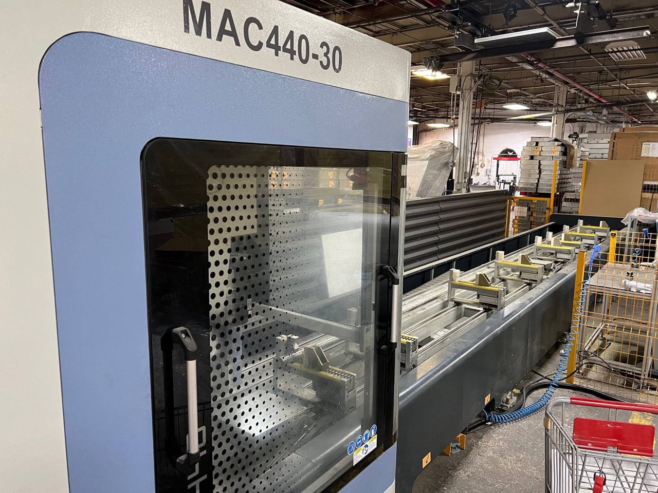 Haffner MAC 440-30 Aluminum Profile Processing Center, 2020 - Low Hours