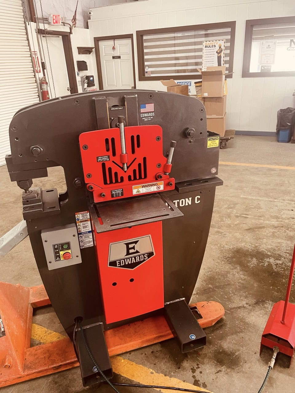 40 Ton Edwards C Ironworker, 2020