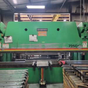 250 ton x 12' Accurpress 725012, 1999