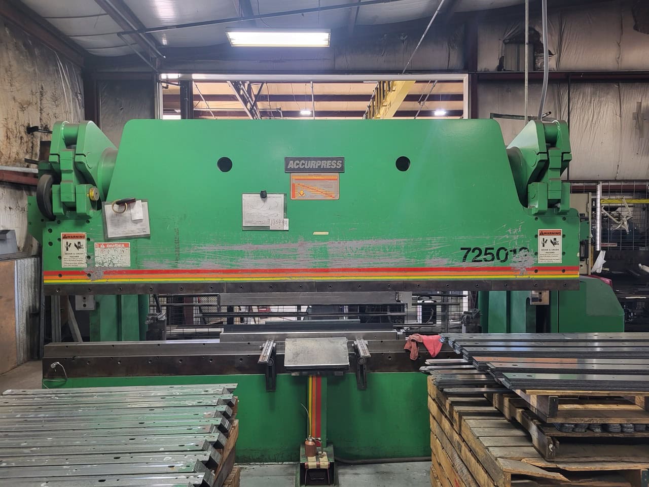250 ton x 12' Accurpress 725012, 1999